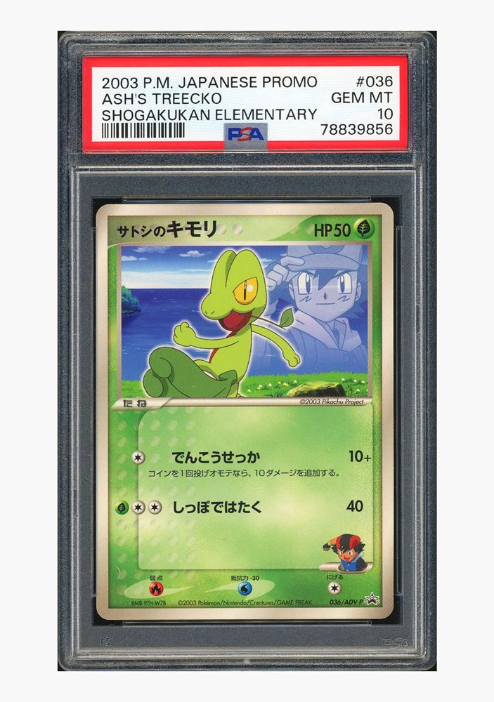 PSA9 サトシのキモリ プロモ 036/ADV-P ASH'S TREECKO Ash's Treecko (ADV-P Promo 36) - Bulbapedia, the community