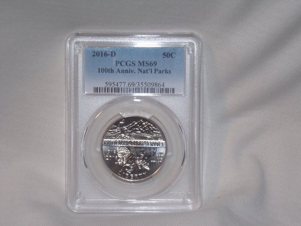 PCGS PR70 First Strike 2016-P US National Park Service Commem Proof Silver $1