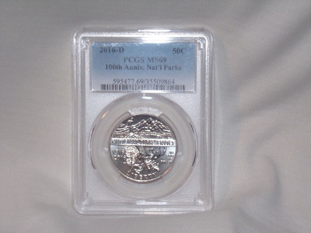 2016 D 50C National Park Service 100th Anniversary MS69