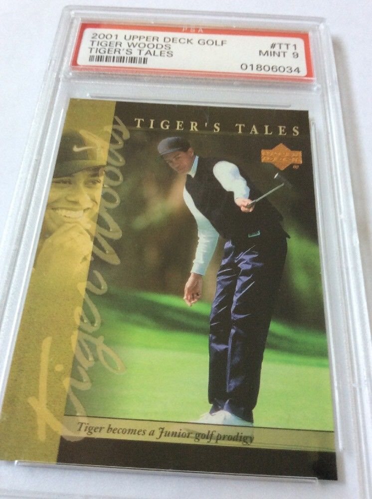 Auction Prices Realized Golf Cards 2001 Upper Deck Tiger's ...