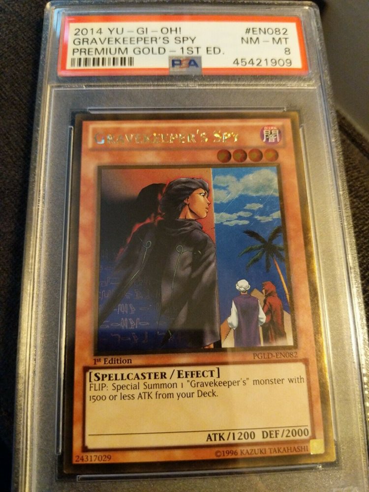 Yugioh! Gravekeeper´s Spy Lcyw-en183 1st Ed Ultra Rare 0 Inglés