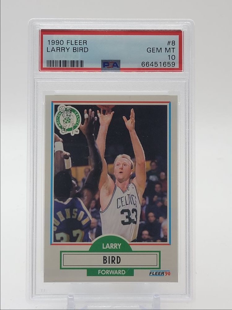 1990 Fleer Larry Bird #8 Basketball - VCP Price Guide