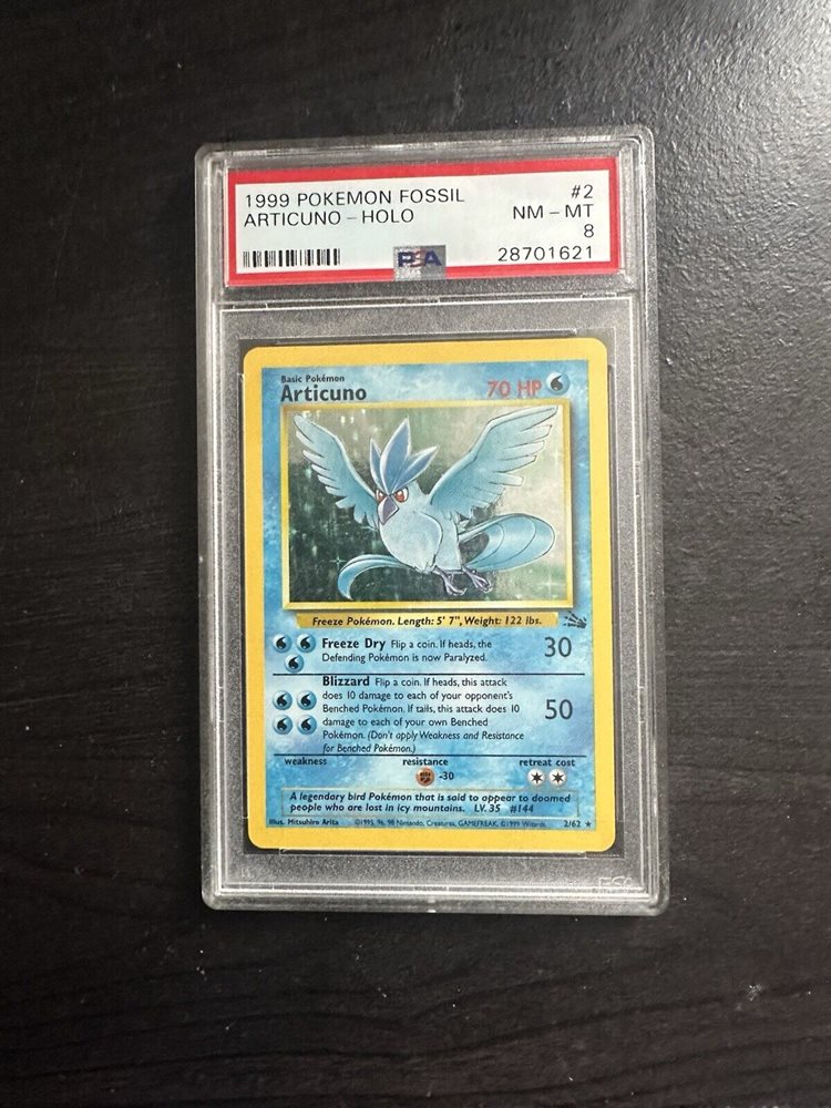 articuno pokemon card 1999 Fossil Rare #17 [WWW] Freeze Dry (30) Flip a coin Articuno [1999-2000] #17 Prices |