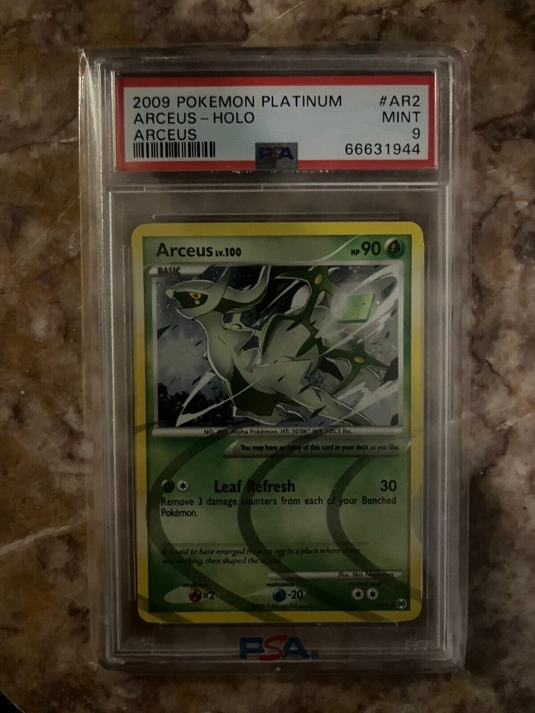 eBay Auction Item 405372205238 Tcg Cards 2009 Pokemon Platinum Arceus