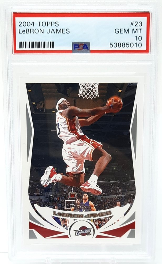 Auction Prices Realized Basketball Cards 2004 TOPPS Lebron James