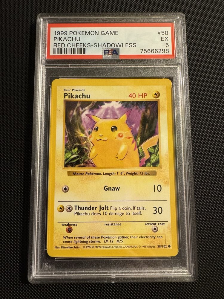 Auction Prices Realized Tcg Cards 1999 POKEMON GAME Pikachu