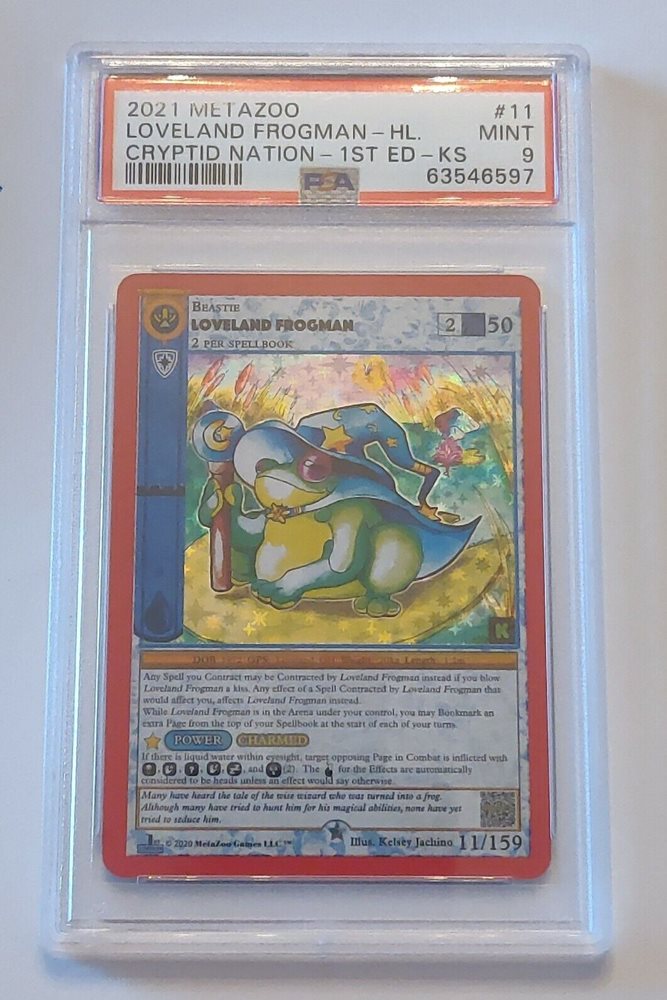 Auction Prices Realized Tcg Cards 2021 METAZOO CRYPTID NATION