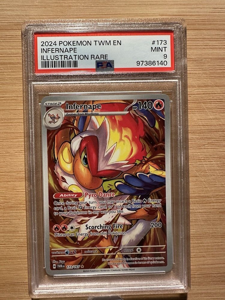 infernape pokemon card ex Iron Treads EX Full Art Scarlet & Violet Base 233/198, NM Pokemon Card main image 1