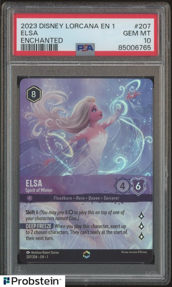 通販 送料無料  Cards Tcg Realized Prices Auction 2023 1 EN LORCANA DISNEY その他