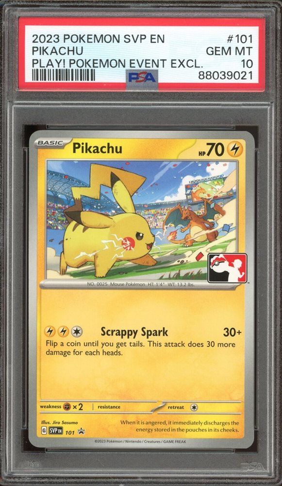2023 Pokémon SVP EN ピカチュウ #085 PSA 10 2023 Pokémon SVP EN ピカチュウ #085 PSA 10