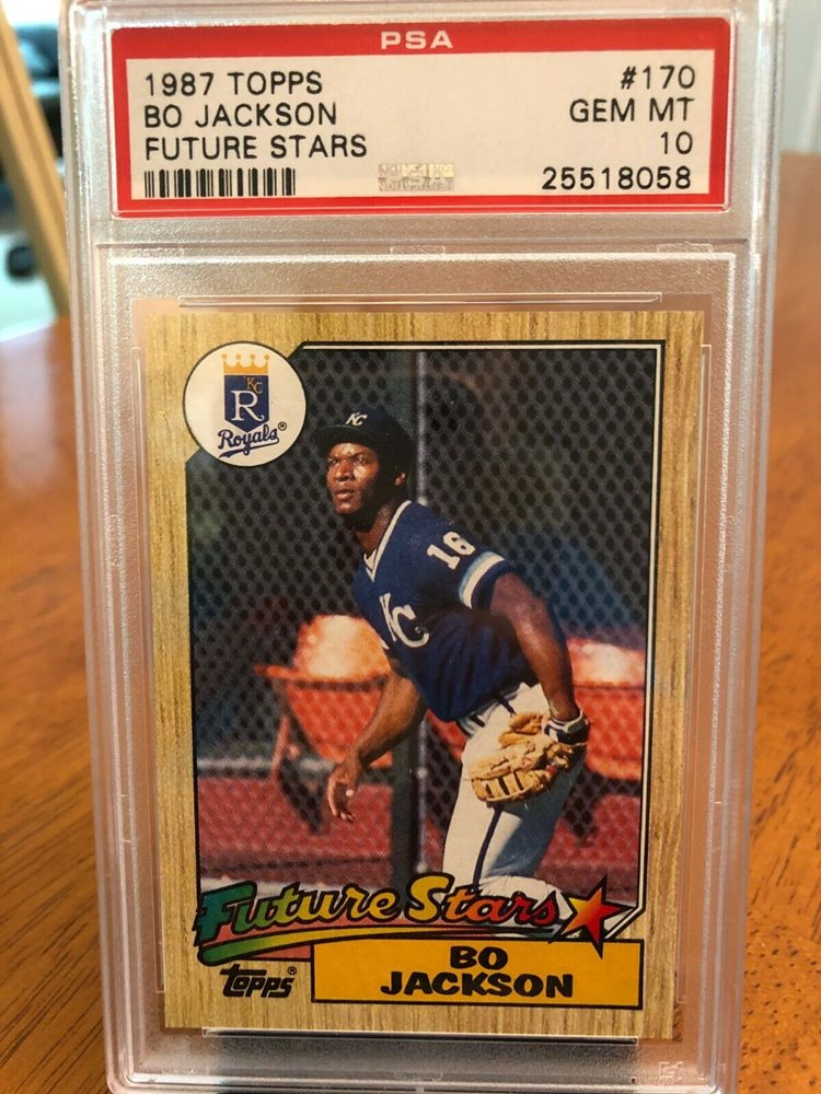 Auction Prices Realized Baseball Cards 1987 Topps BO Jackson Future Stars