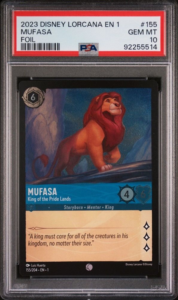 Auction Prices Realized Tcg Cards 2023 DISNEY LORCANA EN 1-THE