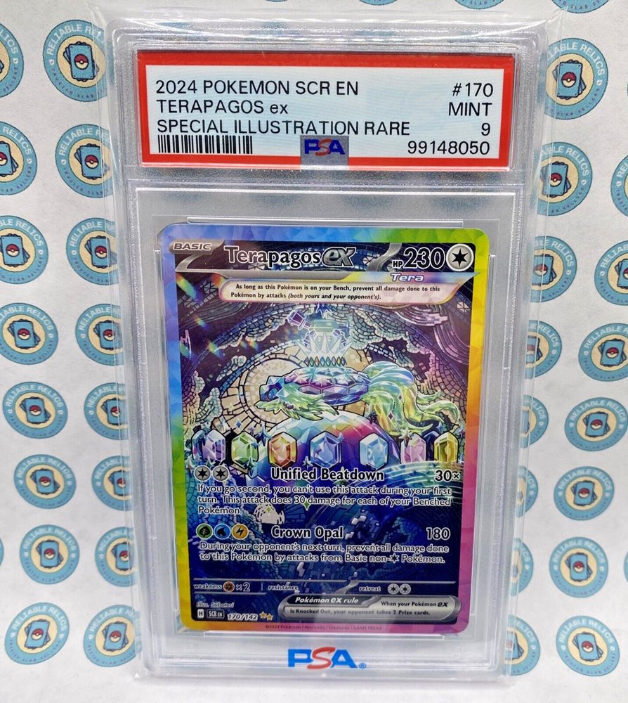 PSA 9 タロsar PSA 10 Iron Crown ex SAR 094/071 Cyber Judge 2024 Pokemon