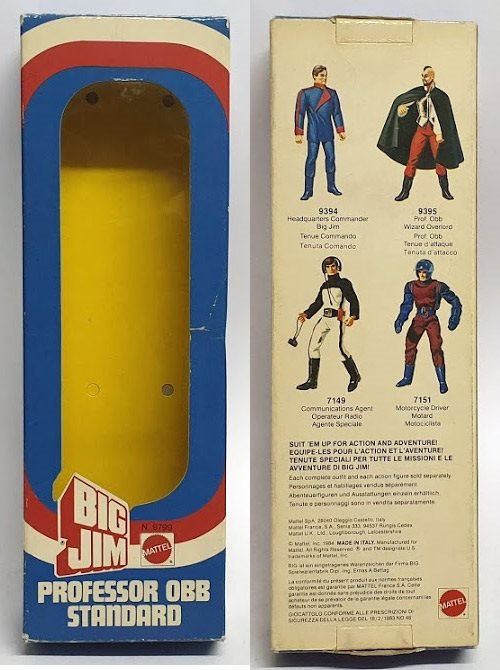 blank action figure box