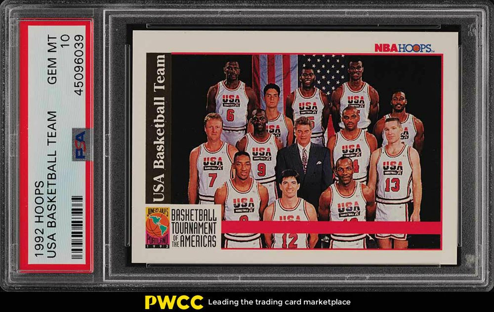 Auction Prices Realized Basketball Cards 1992 Hoops USA Basketball Team