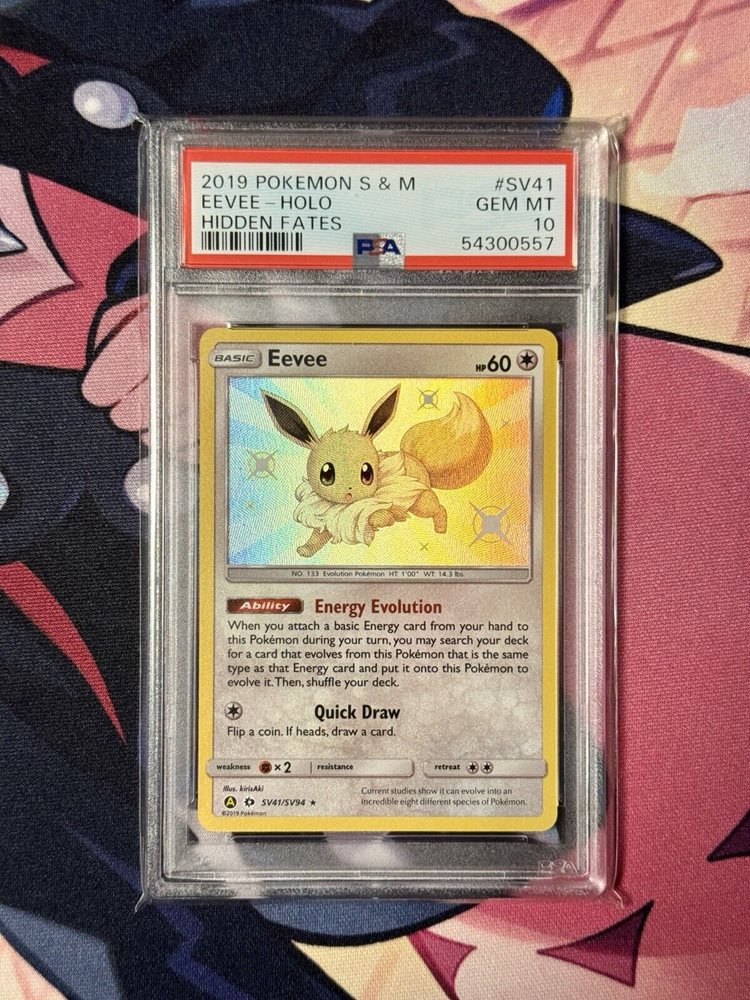 eevee pokemon card 2019 Pokemon Eevee SV41/SV94 PSA 10  Zapp! Comics