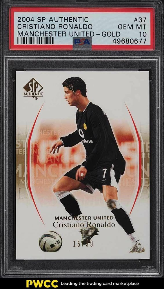その他 PSA 2004 SP AUTHENTIC CRISTIANO RONALDO Cristiano Ronaldo #7 Prices | 2004 SP Authentic Manchester