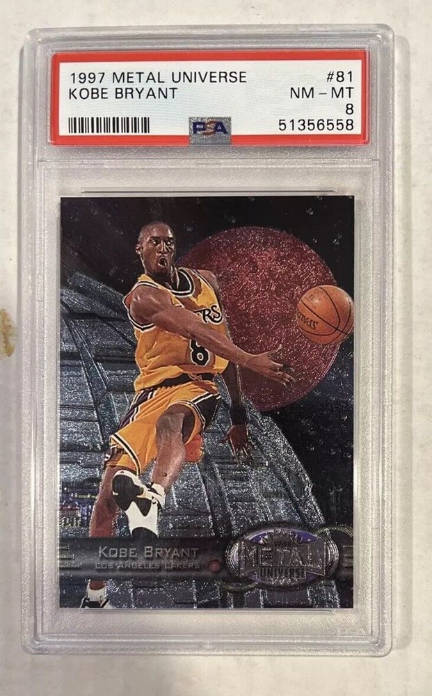 Auction Prices Realized Basketball Cards 1997 Metal Universe Kobe 