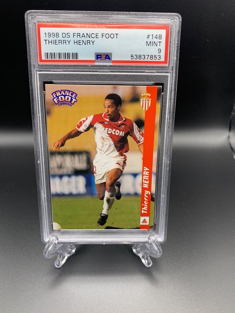 DS ティエリ・アンリ THIERRY FRANCE MONACO HENRY 1998-1999 FOOT no