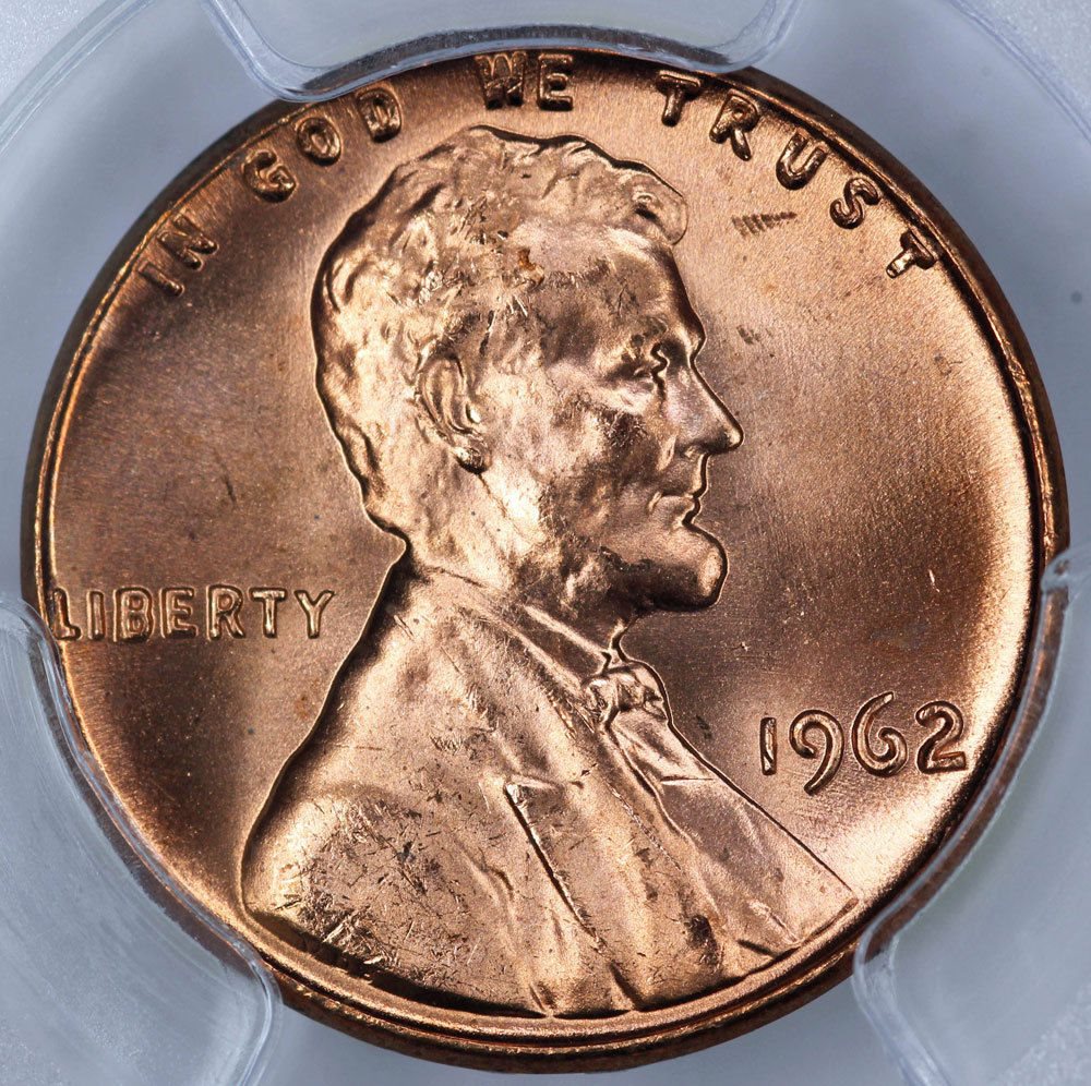 1962-D Lincoln Memorial Cent PCGS MS66RD ~ HAND SELECTED FOR PREMIUM QUALITY ~