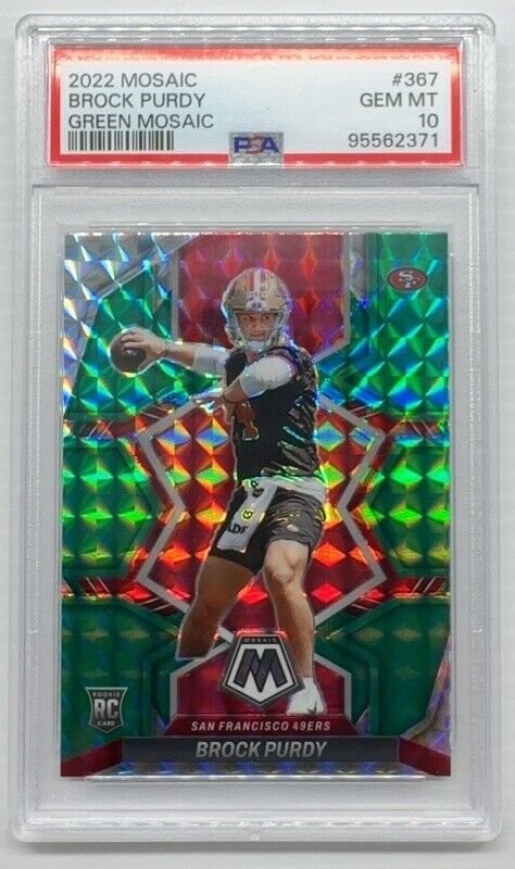 Auction Prices Realized Football Cards 2022 PANINI MOSAIC Brock Purdy