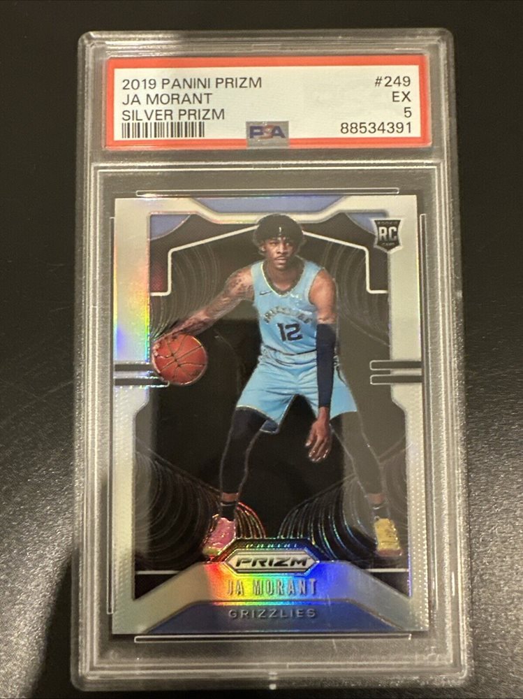 PSA10 2019プリズム ジャモラント ラックオブザロッタリー シルバー PSA 10 JA MORANT 2019-20 PANINI PRIZM #2 LUCK OF THE LOTTERY