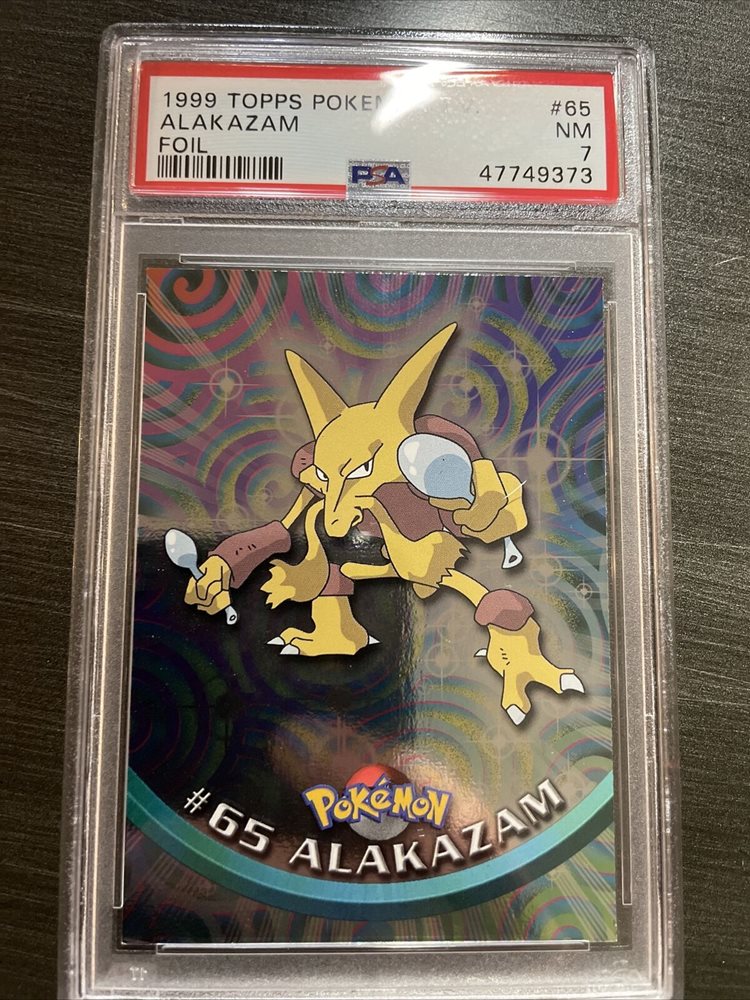 1999 alakazam pokemon card - 1st Edition Shadowless Psychic Confuse Ray (30) Flip a coin 1st edition Alakazam Base Set