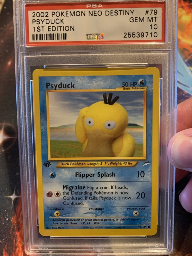 eBay Auction Item 154104937946 TCG Cards 2002 Pokemon Neo Destiny