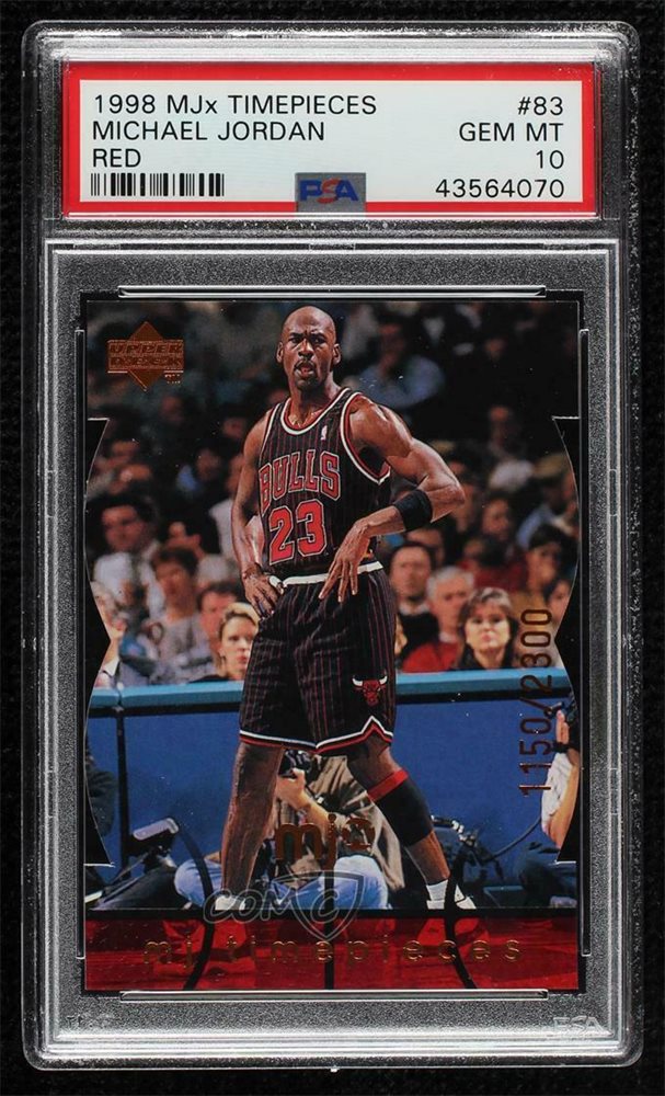 1998レア/100枚限定PSA MICHAEL JORDAN MJx LIVE Michael Jordan 1998 Upper Deck MJx #26 Live /100 Price Guide
