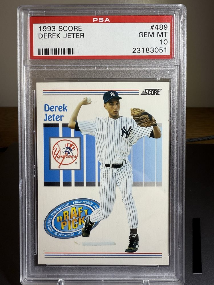 1993 デレク・ジータ　psa7 Auction Prices Realized Baseball Cards 1993 SCORE Derek Jeter