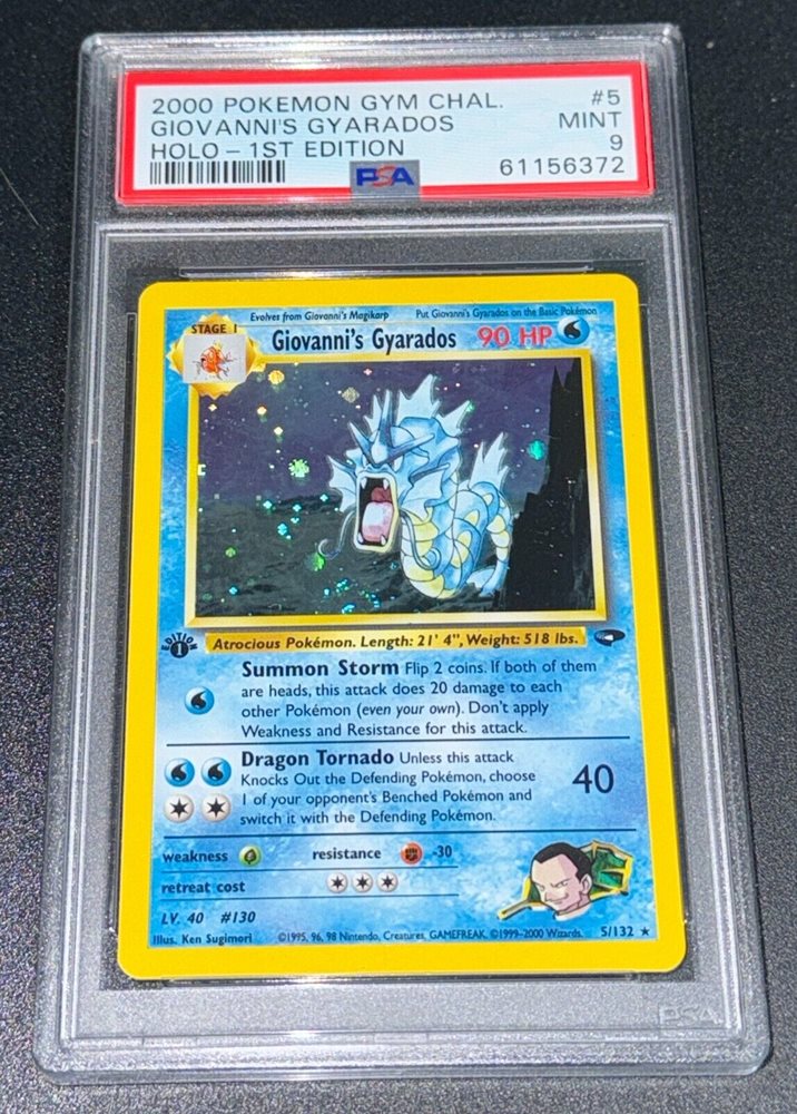PSA 9 MINT Giovanni's Gyarados サカキのギャラドス 130 他にも
