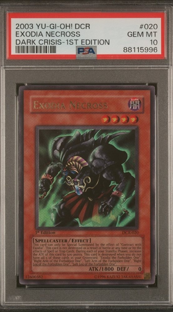 旧アジア エグゾディアネクロス Exodia Necross 1st 旧アジア エグゾディアネクロス Exodia Necross 1st 旧アジア