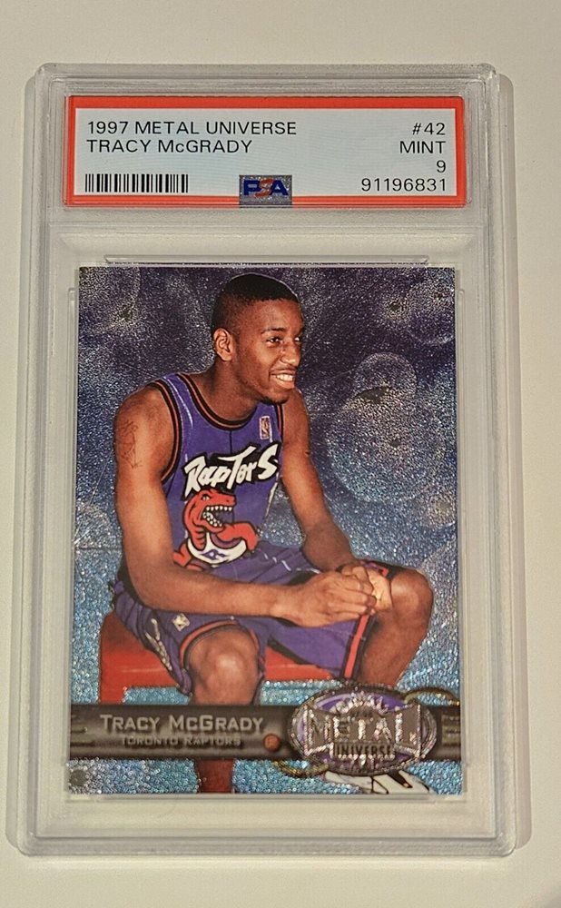 【PSA10】1997 l Universe Tracy McGrady Auction Prices Realized Basketball Cards 1997 METAL UNIVERSE