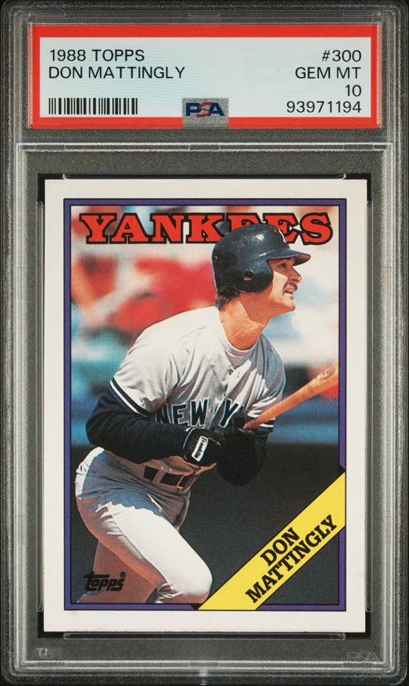 Auction Prices Realized Baseball Cards 1988 TOPPS Don Mattingly