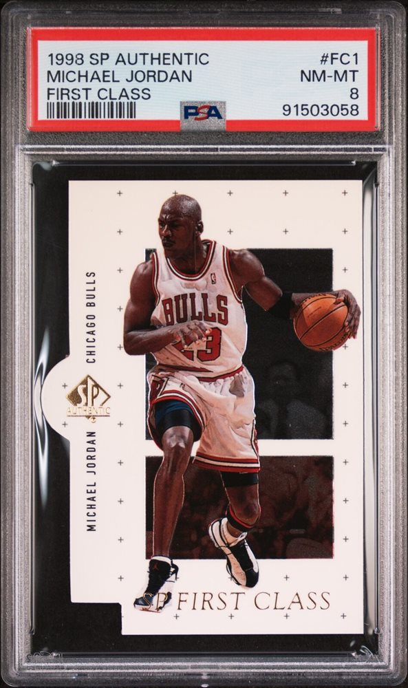 その他 Michael Jordan SP AUTHENTIC Michael Jordan Card SP AUTHENTIC DIE CUT CLEAR 90'S INSERT