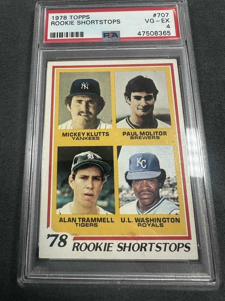 Auction Prices Realized Baseball Cards 1978 Topps Rookie Shortstops