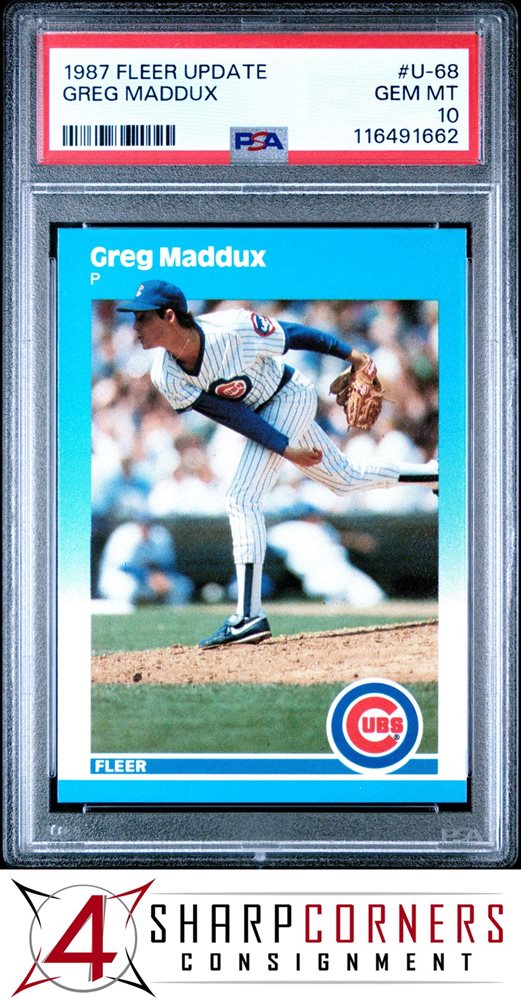 Auction Prices Realized Baseball Cards 1987 FLEER UPDATE Greg Maddux