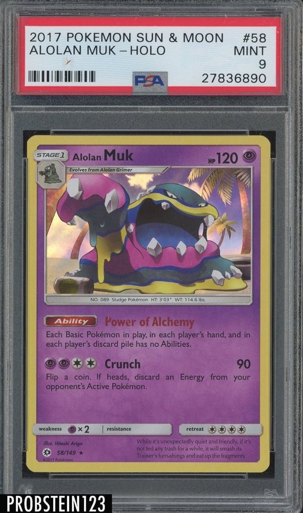 alolan grimer pokemon card Alolan Grimer – Japan Pop Mart main image 0