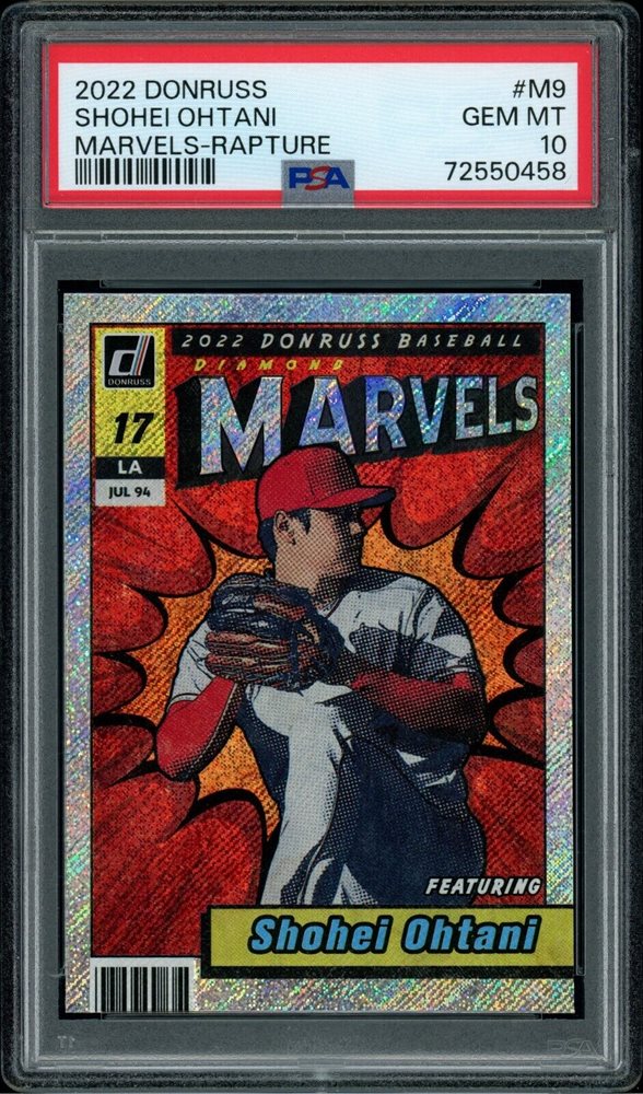 その他 MLB Shohei Ohtani Donruss PSA10 Auction Prices Realized Baseball Cards 2022 PANINI DONRUSS
