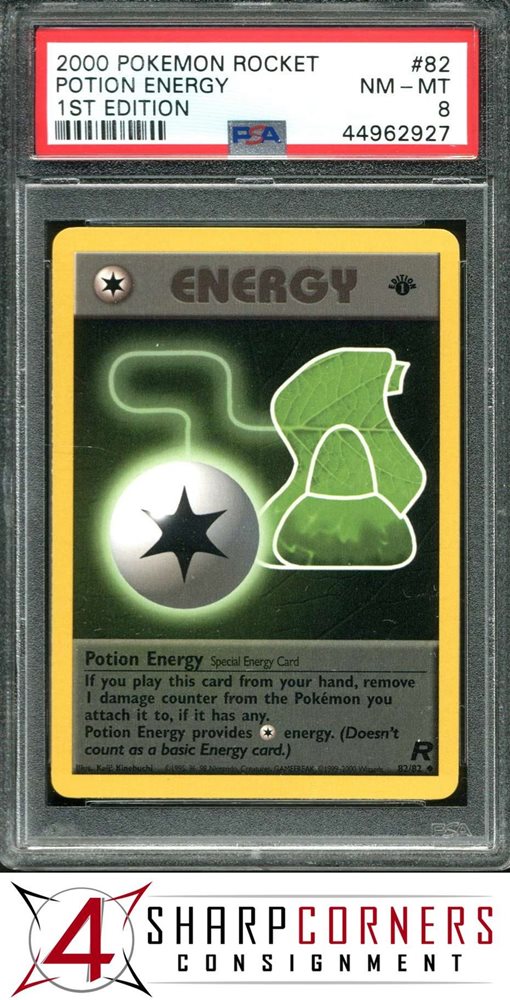 Auction Prices Realized Tcg Cards 2000 POKEMON ROCKET Potion Energy