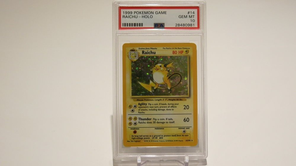 1999 raichu pokemon card value Pokemon Card Lt. Surge's Raichu Lv.38 026 Old Back 1999 Near MINT Japa main image 1