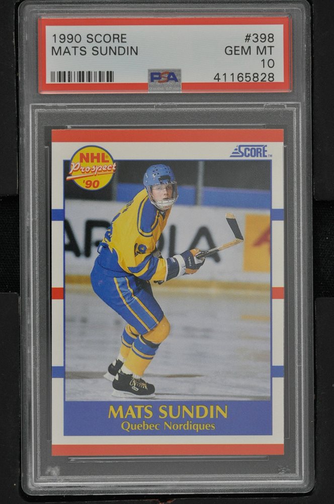 Auction Prices Realized Hockey Cards 1990 Score Mats Sundin