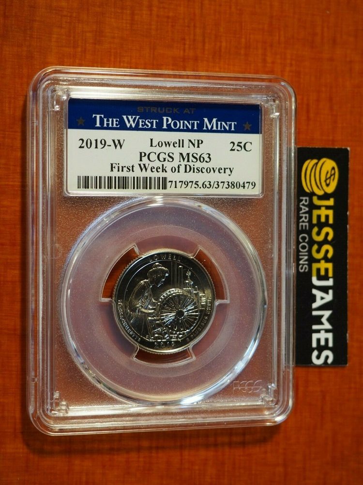 2019 S 25C Silver Lowell Quarter PCGS PR69DCAM First Strike