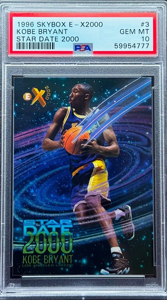 Kobe Bryant 1996 Skybox E-X2000 Star Date 2000 #3 Rookie