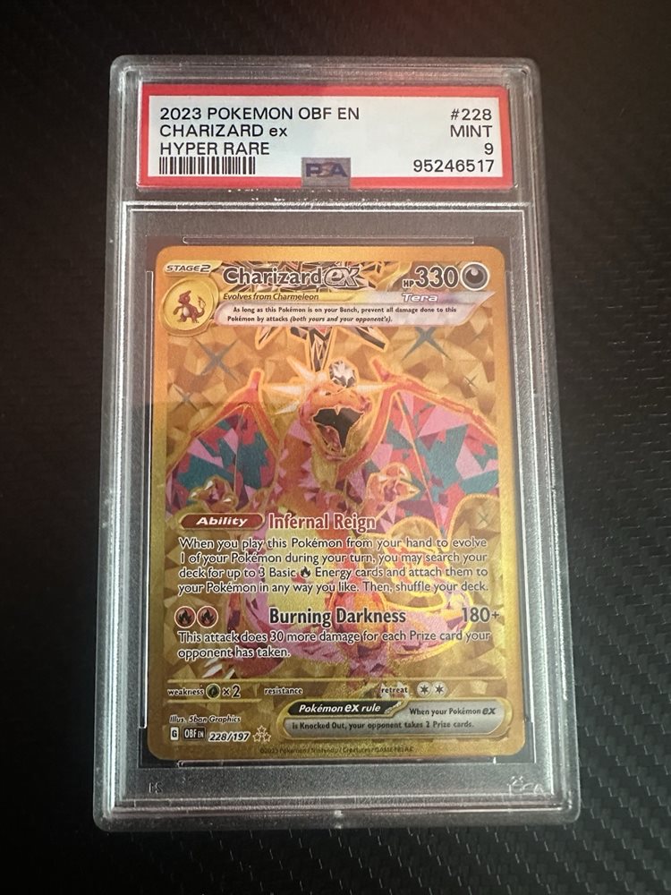 【PSA10】リザードン Charizard ex 228/197 SR 英語版 Pokemon TCG Charizard ex - 228/197 Obsidian Flames Hyper