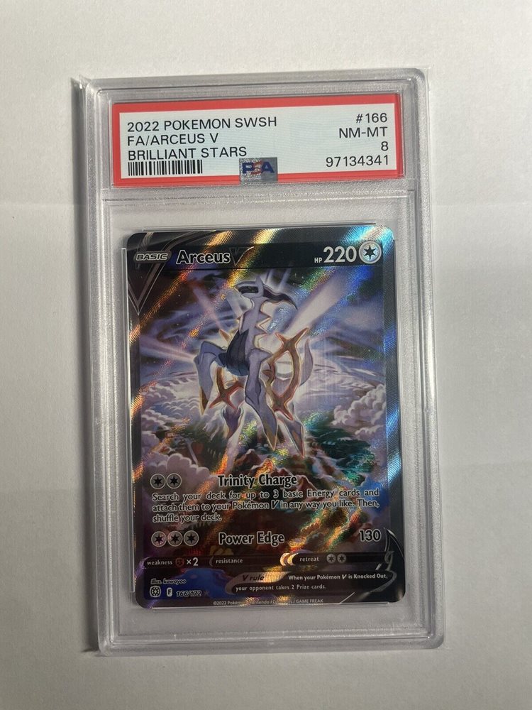 arceus pokemon card brilliant stars Arceus V 166 172 Case | Brilliant Stars main image 1