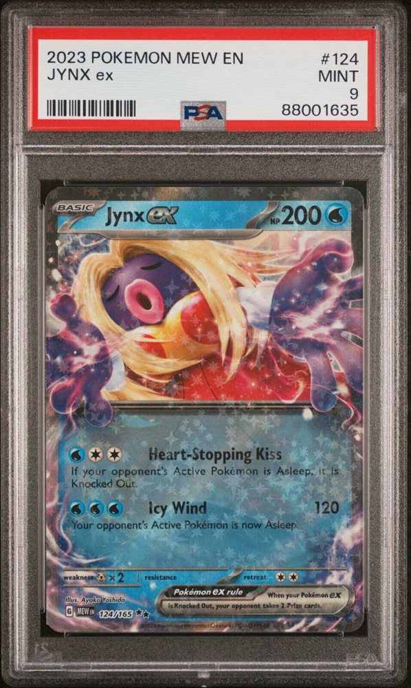 rare jynx pokemon card Jynx ex - 124/165 151 Double Rare Pokemon main image 1