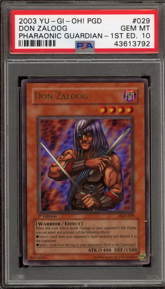 DON ZALOOG 首領ザルーグ PGD-029 Don Zaloog [1st Edition] PGD-029 Prices | YuGiOh Pharaonic