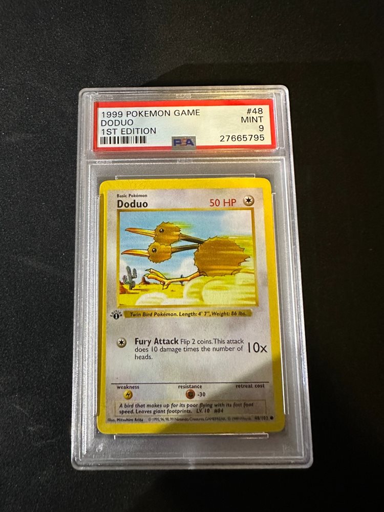 Auction Prices Realized Tcg Cards 1999 POKEMON GAME Doduo