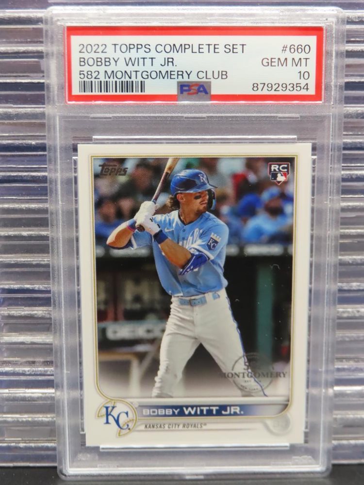 2022 topps Montgomery Bobby Witt jr